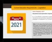 In 2017, the Minister of Government and Consumer Services designated the courses and challenge exams developed by the Association of Condominium Managers of Ontario (ACMO) as the education and examination requirements necessary for applicants to qualify for a General Licence. As outlined in regulation (O. Reg. 123/17), the authority for setting education and examination requirements will be transferred to the Registrar of the CMRAO on November 1, 2021.nnOver the last year, the CMRAO has prepared