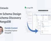 Watch a recording of Dataedo Expert Webinar with MongoDB expert - Daniele Graziani, Consulting Engineer at MongoDB, and learn about the backward world of schema in MongoDB. Daniele will share his experience from years of advising customers on implementation, transition to, and querying of their MongoDB databases.nnTry Dataedo for your MongoDB database: https://dataedo.com/sources/mongodb