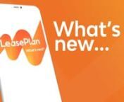 Vernieuwde Mijn LeasePlan app from lease