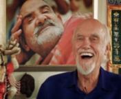 Ram Dass website ambient background video on home page. Clips sourced from the film