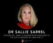 Wow, this episode is a doozy!nnWe think EVERYONE should listen to this episode, whether you are a medical /fitness professional or general public....this information is so important.nnAfter 23 years of misdiagnosis, Sallie embraced her struggles with endometriosis to forge a new pathway for all who suffer from the disease and its associated conditions. She is a practicing pelvic physical therapist specialising in endometriosis and subsequently occult hernia who has gone on to found The Endometri
