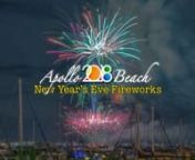 Apollo Beach 2018 New Year’s Eve FireworksnOfficially Florida&#39;s Largest NYE Fireworks Show...nnShot in BREATHTAKING Ultra-High Definition 4K using a total of 19 cameras -- 4 stationary cameras on Circles roof, 1 mobile camera used in various locations, 3 cameras on the fireworks barge, 8 cameras at various locations around Circles &amp; the docks behind Lands End Marina, 1 high-altitude stationary drone, and 2 piloted drones. FAA waivers for the drones were granted for night flight, high-altit
