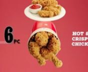 Cricket is EVERYTHING and we leveraged match-time fanaticism by highlighting KFC’s latest finger lickin’ good combo in context of them being the perfect SIXERS: KFC Super Sixes of 6 pieces of Hot &amp; Crispy chicken, 6 pieces of Boneless Strips and 6 pieces of Hot Wings for just ₹ 499. We did so with cool GIFS and well-crafted food shots that stood out to Cricket-lovers for simply being the most comprehensive meal combo to enjoy with the most-loved game.