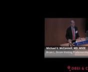 In the 2018 Brian L. Strom Visiting Professorship lecture, Michael V. McConnell, MD, MSEE, discusses how smartphones are transforming health research. Dr. McConnell leads cardiovascular health innovations at Verily Life Sciences and is a Clinical Professor at Stanford University.