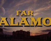 Trailer « Far Alamo »!nThe Alamo is attacked by BUGS!nFull Short Film here: https://vimeo.com/268240628nnFilms used:nn- The Alamon- Starship Troopersn- Starship Troopers 3: Maraudern- Starship Troopers: Traitor of Marsn- Once upon a time in the WestnnMusic: Shigeru Umebayashi RemixnnEdited and Directed by Fabrice MathieunnDemo Reel Mashups:nn- « Dans l’ombre »: https://vimeo.com/23200726n- « Master of Suspense »: https://vimeo.com/145005566n- « Darth by Darthwest »: https://vim