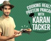 Healthy desserts are always tricky but we got the fit and fabulous Karan Tacker to show us that comfort food can be healthy too. Here is a step by step recipe demonstrated by Karan Tacker on how to cook healthy and yummy protein pancakes.
