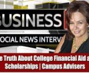 The Truth About College Financial Aid and Scholarships - Campus AdvisersnnWant To See Inside Our College Crystal Ball and Discover Your True College Costs? Know Your Score Now! Call Us! 602-840-5665nnDo you want to avoid the biggest mistakes when planning for college? Get your FREE REPORT now at https://www.CampusAdvisers.comnnNo matter how long you have been planning for your child’s education, we can make a positive difference in the bottom-line costs of college. We can help you find the per