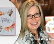 Free PDF and details: http://stampwithtami.com/blog/2017/02/sab-avant-garden-wow-card/ So excited for today&#39;s