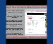 Best YouTube video downloader gives best quality of the video, high quality of sound and it can browse in any browser.See more athttps://www.yourvideofile.org/best-youtube-video-downloader