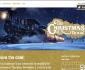 How To Buy Christmas Train TicketsnnChurch on the Move presents the 20th Anniversary and final year of The Christmas Train. We would love to celebrate the Christmas season with you this year.nnTickets will go on sale Thursday, November 3 at 5:00 AM CST only at christmastrain.com. Tickets will be &#36;20 each (plus EventBrite&#39;s fee). 2 and under are free.nnThe video walkthrough will show you what the ticket buying process will look like.nn1. At 5:00 AM on Thursday, November 3, the countdown you see a