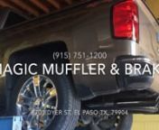 Hey guys, Mike at Magic Muffler &amp; Brake here with a new video for you all today. Some of you may have noticed that we just posted a video of a 2014 Chevy Silverado with the same 5.3L engine, and even the same Flowmaster 40 Series muffler, so why are we posting it again? Well the answer is that the Silverado we had previously posted was a 1 in / 2 out 40 Series Flowmaster, meaning that it was still a single exhaust system, even though it had dual pipes in the rear of the truck, the exhaust st