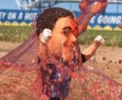 I wanted to promote our Alex Bregman Bobblehead night giveaway with something a little different. The bobblehead was commemorating this two walk offs he hit with the Hooks in 2016, so I got my team to dump Gatorade all over him. We filmed the results and got a really good looking video that was well received on Twitter. nnFilmed with IPhone 7 and a Canon Rebel 3Ti. Edited in Final Cut Pro and Adobe After Effects