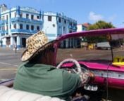 - http://MovingPostcard.com - This Havana classic car taxi ride takes you through and past the neighborhoods Vedado (incl. Plaza de la Revolución), Centro Habana (incl. Chinatown) and La Habana Vieja in Havana, Cuba. The Havana sights you can see in this video, in order: Ministerio de las Fuerzas Armadas Revolucionarias (the Ministry of Revolutionary Armed Forces) and the José Martí Memorial across from the the Plaza de la Revolución, Necrópolis Cristóbal Colón (Christopher Columbus Cemet