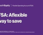 A Flexible Spending Account (FSA) empowers you to spend tax-free dollars on qualified medical expenses. But smart spending requires careful planning. Join us to learn a few simple strategies that’ll help you spend and save like an FSA pro.