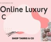 Tarris &amp; Co. LLC is one of the best consignment stores. Shop and Sell designer clothing online at Shoptarrisco. Get inspired by the Online Luxury Consignment Store featuring the latest trends in apparel, shoes, handbags, accessories and more. Plus, get free shipping on every order. The Best Luxury consignment store for your designer handbags, shoes, clothes and accessories. Shoptarrisco buy and sell 100% authentic gently pre-owned Luxury designer handbags. We have a huge variety of luxury ha