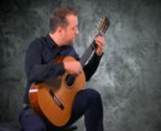 guitar built 2022 played by Sanel Redžić