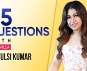In a recent interview with Pinkvilla, Tulsi Kumar shares some interesting secrets about her life. She mentions how fans have travelled for hours to attend her shows and the reason she started music is when her father gifted her a piano. She also mentioned that Kishore Kumar is someone she wouldnlike to interview as his legacy still remains. She gives us some detailed facts about her cooking skills, lucky number and more. Watch the whole video to know more
