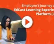 Employee Journey with Edcast LXP from lxp