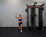 Banded Grip Lat Pulldown from lat