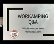 [December 2022 Q&amp;A Session]Have questions about Workamping and RVing? Listen in to this recorded webinar to get your questions answered by the creators and leaders of the Workamping industry - Workamper News Workamper.com.nnIn this session, we discuss:n00:00 Welcomen01:12 How Workamper News helps Workampersn04:10 What kind of jobs are available?n11:01 Where are these jobs?n11:35 For how long?n16:30 What is the compensation?n18:45 What is a good first Workamping job?n21:03 Are there Workamp