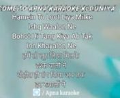 Besharam Rang Karaoke Lyrics [ हिंदी & Eng ] Shahrukh Khan Deepika Padukone Pathaan.mp4 from besharam mp4