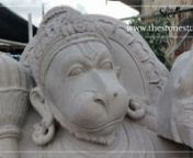 Big Hanuman Statue 5ftnTo know more about the product: https://www.thestonestudio.in/product/big-hanuman-statue/nnSTATUE DETAILSnMaterials: Hand carved in off-white sandstonenTotal Height Including Base: 5ft /60 inchesnWeight: 1200 kgs approxnnTo check our Gallery: www.thestonestudio.innContact us: 7008222943nFacebook: https://www.facebook.com/thestonestudioindiannLinkedin: https://www.linkedin.com/company/thestonestudionnInstagram: https://www.instagram.com/thestonestudioindia/nnPinterest: ht
