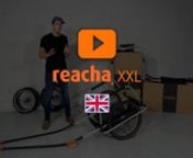 The reacha XXL is the transport solution for really large stuff. If our reacha SPORT is not large enough for you, we recommend the reacha XXL. nAfter numerous requests from anglers or enthusiastic canoeists who were looking for a solution for fishing kayaks, canoes or folding boats with more than 5 m, we developed the reacha XXL. We extended the SPORT frame by 30 cm towards the drawbar and also made it 10 cm wider. To ensure the best possible security for the transported goods, the reacha XXL co