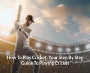 HowExpert.com/cricket - Recommended Resource for How To Play Cricket Enthusiasts!nHowExpert.com - Quick &#39;How To&#39; Guides on All Topics From A to Z!nHowExpert.com/free – Free HowExpert NewsletternHowExpert.com/books – HowExpert BooksnHowExpert.com/courses – HowExpert CoursesnHowExpert.com/clothing – HowExpert ClothingnHowExpert.com/membership – HowExpert MembershipnHowExpert.com/affiliates – HowExpert Affiliate ProgramnHowExpert.com/jobs – HowExpert JobsnHowExpert.com/writers – Wri