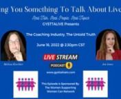 In this episode Melissa Krechler and Jen Jones discuss the untold truth behind the coaching industry.The things they don’t want you to know and how you can protect yourself as a client and a coach.nnSponsored By: The Women Supporting Women NetworknnJoin the Facebook Support Group and let us know what you feel is a missed opportunity for women that needs to be addressed.nnhttps://www.facebook.com/groups/wswcan nnLike &amp; Follow on your favorite social media or streaming platform to watch th