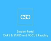 If students have subscriptions for both CARS &amp; STARS and FOCUS Reading, then they will see the My Series page when they login. CARS &amp; STARS is shown on the left and FOCUS Reading on the right. To learn more, please visit: https://help.carsandstars.com.au/hc/en-au/articles/360002235376-My-Series