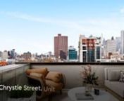 View the listing here: https://www.compass.com/listing/952036473848658625/viewnnConceived by Architecture Only and built by Nortco and Nexus Development, 165 Chrystie raises the bar on luxury living on Manhattan’s vibrant Lower East Side. This striking new 10-story reinforced concrete boutique building directly across from Sara D. Roosevelt Park is a luxury condo of the highest order offering stunning full-floor residences, private upscale living, and prized views of the lush park greenery tha