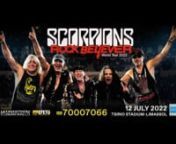 Scorpions 2022 from scorpions