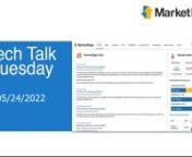 This week in the MarketEdge Tech Talk Tuesday for May 24, 2022 host Will Paule along with co-host David Blake provide a technical analysis of the previous week’s market activity.nnThe bulls nosed the gate early in the week on better-than-expected economic data, but hawkish comments from Fed Chair Jerome Powell midweek rattled investors. Saying the Federal Reserve would have to act more aggressively if inflation didn&#39;t come down, rates moved higher and equities lower as the majors averages exte