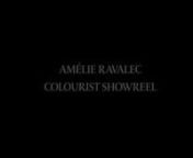 London-based senior colourist Amélie Ravalec has been working internationally since 2010, with clients in the UK, USA (New York / Los Angeles), Asia (Japan, Korea), Europe (France, Belgium, Netherlands, Germany) and Australia. nnAmélie Ravalec has been working as a freelance colourist for advertising agencies Clemenger BBDO, Havas, Hogarth, McCann, Ogilvy, Publicis, TBWA and VCCP, TV networks BBC, Channel 5 and Sky, and many production and post-production companies. She has extensive experienc