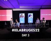 The 2022 IELA Forum took place on the third day of #IELABruges22nhttps://www.iela.org/events/congress/2022-bruges.htmlnnnThis 3-min video reviews the third day of #IELAbruges22, last June 29th, the day of the 2022 IELA Forum, including: n-tKeynote Speaker Tim Cole, who explained why “The Best Is Yet To Come”n-tthe Net Zero Carbon Events Initiative, by Christian Druart, Research Manager at UFI and Olivia Ruggles-Brise, Director at Greenview, United Kingdom, who talked about the context, the o
