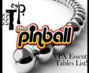 Virtual Pin DX - Virtual Pinball Machine (1,600 Pinball Tables Already Included)nn43