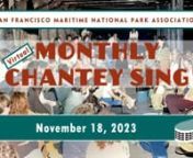 Please note: The October virtual sing has been postponed until November. The next Chantey Sing on November 18 will held in honor of the life of Dan Milner.nnPlease join us for a virtual chantey sing to honor the life of Dan Milner. Dan passed away in late September this year. He was a revered and much-loved singer and scholar in the sea music community.nnBorn in Birmingham, England, Dan traveled extensively throughout his life. He lived in many places, including Ireland, Canada, Brooklyn, and Qu