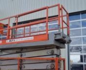 Holland Lift Combistar N-165EL12 Wheeled Scissor Lift Access Platform - N165-00-5714n140361009nndmcc