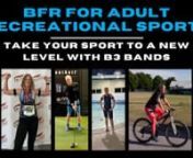 B3 BFR Bands for Recreational Sportnnhttps://b3sciences.comnnSubscribe to our YouTube Channel: https://youtube.com/b3sciences.comnnBFR = Blood Flow RestrictionnnAuthor: Dr. Mike DeBord, President B3 Sciences, The BFR GurunnThis lecture is part of Dr. Mike DeBord’s series on the Sciences and Benefits of BFR Bands:nnnBlood Flow Restriction Training has attracted an increasing amount of attention in the last 5 years in the US. Until now most work has focused on rehabilitation from musculo-skeleta