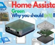 Welcome to our thoughts on the Home Assistant Green. We’ll cover its history, then compare Home Assistant Blue, Yellow, and Green.nn- Blue is an odroid N2+ bundle with a 128GB eMMC, an aluminum case, and preinstalled HomeAssistant.n- Yellow is a mini-computer, based on a Raspberry Pi Compute Module 4, with expansion and upgrade options.n- Green runs on a 1.8 GHz quad-core CPU with 4 GB of RAM and 32 GB of eMMC.nnWe’ll also discuss mini/micro PC alternatives like Dell 9020m Micro and