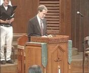 This is the Fourth Sunday after Pentecost, the season when followers of Jesus celebrate the ministry of the church in the world.Dr. Guy Sayles delivers sermon titled,