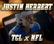 Join NFL’s Justin Herbert and the resonant voice of Jim Nantz in a 30-second exploration into the future of mobile technology with TCL USA!nnStep into a world where every pixel tells a story and every device unlocks a new realm of possibilities. This enchanting journey, directed by Roy Tighe and produced by Tigheland Productions &amp; Super Bonfire, introduces you to a spectrum of innovative mobile experiences, all filmed using the groundbreaking XR technology at Orbital Studios.nnNarration: J