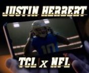 Join NFL’s Justin Herbert and the legendary voice of Jim Nantz in a 60-second exploration into the future of mobile technology with TCL USA!nnStep into a world where every pixel tells a story and every device unlocks a new realm of possibilities. This enchanting journey, directed by Roy Tighe and produced by Tigheland Productions &amp; Super Bonfire, introduces you to a spectrum of innovative mobile experiences, all filmed using the groundbreaking XR technology at Orbital Studios.nnNarration: