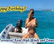 In this episode of Sailing Dark Angel, we celebrate my birthday by trying to go snorkeling, getting caught in a monsoon and damaging the dinghy. What happens when repairs don&#39;t hold?nnFair warning, Vimeo and Patreon do not allow me to be fully uncensored.nWhen I started this platform I was pretty shy on camera, so this was truly uncensored.nNow, you&#39;ll see parts that are blurred. You&#39;ll miss the parts on the cutting room floor. nThis is the best you&#39;ll see in a full length Sailing Dark Angel vid