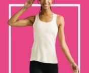 Release your cares and worries; this classic-cut tank is your solution for easy layering. Its shoulder-strap design and upper-hip hemline make it a perfect, versatile mid-layer for pairing with everything from a sports bra and leggings to jeans and a blazer.nnSuper-soft, breathable fabric.nClassic tank styling.nGenerous four-way stretch.nQuick-drying, wrinkle-resistant fabric.nSoft, matte, cottony feel.nDouble top-stitched finishes.nCare: Machine wash, warm. Air dry.nFits true-to-size, semi-rela