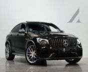 Finished in Obsidian Black metallic with a contrasting Black and Anthracite Nappa leather interior.nnOur stunning Mercedes Benz GLC 63 S AMG Coupe Premium is presented in exceptional condition having covered only 25,100 miles from new. The vehicle comes complete with a Full Mercedes Benz main dealer service history.nnSee more details: https://bit.ly/3z0KdId