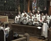 The Trinity Church Boston Choir and Choristers sing &#39;Sicut Cervus&#39; by G.P. da Palestrina (1525-1594) during the Holy Eucharist service on Sun., Mar. 12. nnnPalestrina’s &#39;Sicut Cervus&#39; is among the best-known of his numerous works, which includes hundreds of motets, masses, and madrigals. The foremost Western composer of the 16th century, Palestrina spent much of his career in Rome, mostly as maestro di cappella at St. Peter’s- which necessitated writing many religious works. This intricate s
