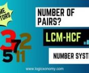 Learn how LCM and HCF concepts help you solve complex problems, find the number of pairs, determine divisors and factors, and crack math puzzles. Enhance your number theory skills and boost your chances of success in these competitive exams. Don&#39;t miss out on this essential topic that can make a significant difference in your exam performance!nnThe LCM and HCF concepts are very useful in solving problems involving fractions, simplifying algebraic expressions, and finding solutions to equations.