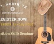 BIG NEWS! Connectionology Seminars of America is going to TEXAS!nnPLEASE NOTE: This very special and intimate group setting seminar is limited to 65-75 Plaintiff Attorneys max. It is expected to sell out quickly. Please register today at www.connectionology.com to guarantee your spot! nnCome and join us for a very exclusive Connectionology Deposition Skills seminar on September 14-16, 2023 at the SpringHill Suites Fort Worth Historic Stockyards! Our Seminar Chair, Sach D. Oliver, Esq. with Bai