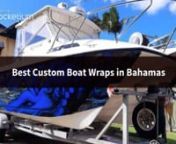 Custom boat wrapping offers an innovative way to customize your vessel without the inconvenience and expense associated with traditional painting methods. A boat wrap can typically take only 1-3 days for completion compared to traditional painting; meaning you&#39;re back out on the water faster while having access to designs that suit your theme perfectly. With such a vast selection of colors, patterns, and graphics to choose from, you can craft the ideal vessel look that reflects your individualit